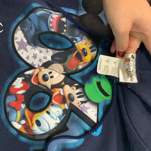 2006 Walt Disney Mickey mouse Sweatshirt Hoodie - Picture 2 of 3